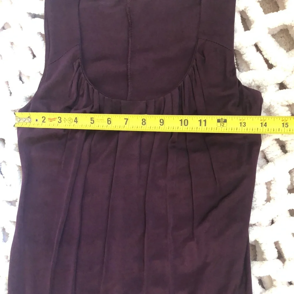 Banana Republic Tank Blouse XS - Purple/Eggplant - Picture 8 of 11